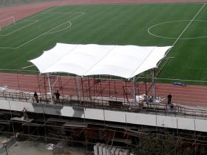 正定县膜结构体育看台