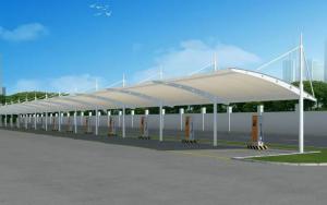 正定县膜结构停车棚