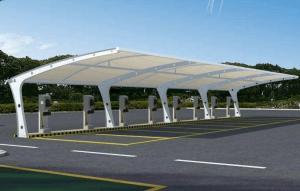 正定县膜结构停车棚