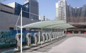 正定县膜结构停车棚