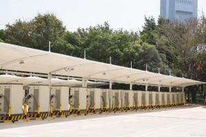 正定县膜结构停车棚
